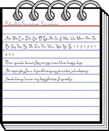 FalafelRegular Regular Font