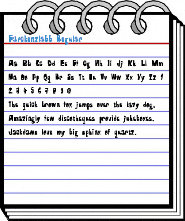 Farckenzlabb Regular Font