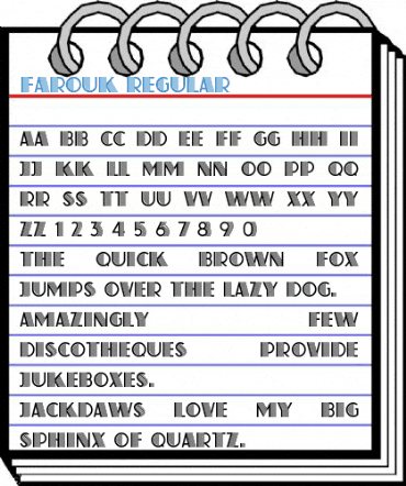 Farouk Regular Font