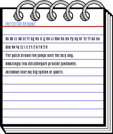 FarrierICG Regular Font