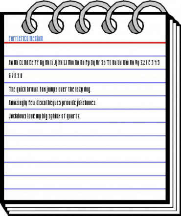 FarrierICG Medium Font