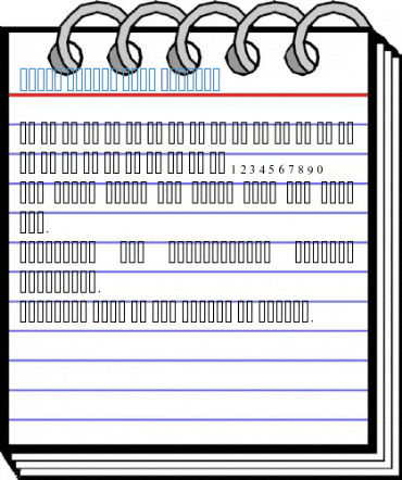 Farsi Simple Bold Regular Font