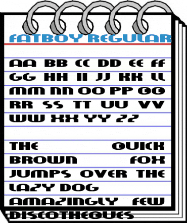 fatboy Regular Font