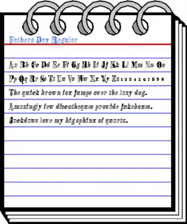 Fathers Day Regular Font