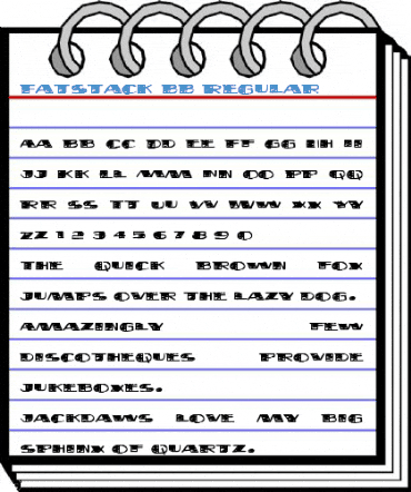 FatStack BB Regular Font