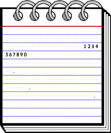 FaustBoldTab Roman Font