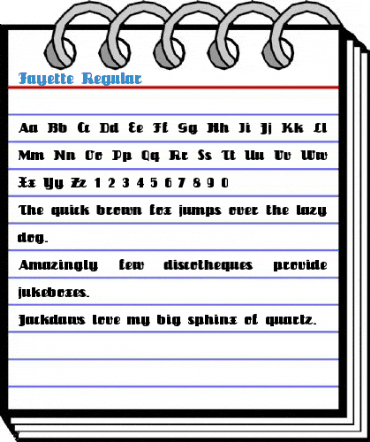 Fayette Regular Font