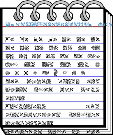 FCaslonOrnamentsITC Medium Font