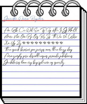 Jovanka Demo Regular Font