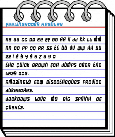 FeelinGroovy Regular Font