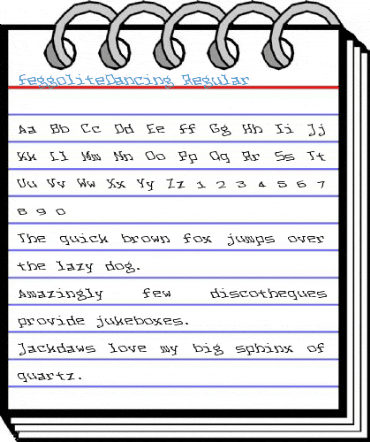 FeggoliteDancing Regular Font