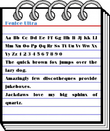 Fenice Ultra Font