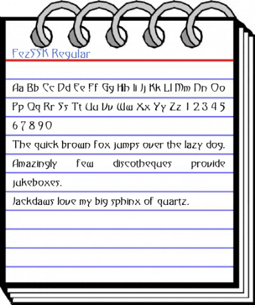 FezSSK Regular Font
