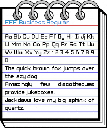 FFF Business Regular Font