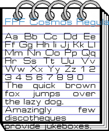 FFF Cosmos Regular Font