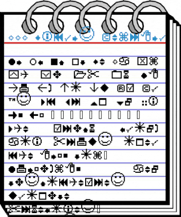 FFF Extras Regular Font