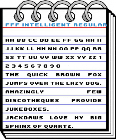 FFF Intelligent Regular Font