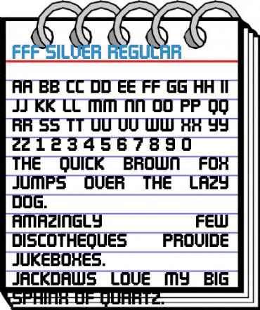 FFF Silver Regular Font