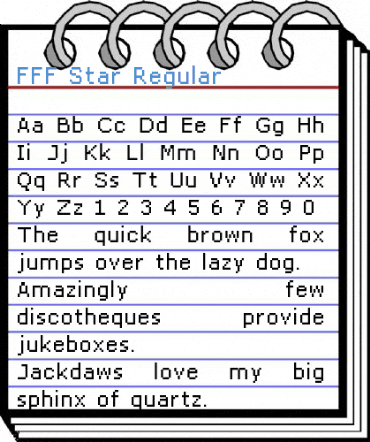 FFF Star Regular Font