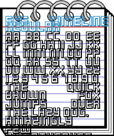 FFF Timeline 01 Font