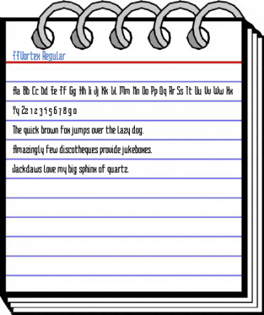 FFVortex Regular Font