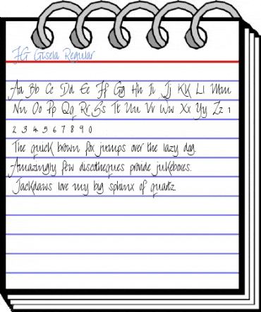 FG Gisela Regular Font