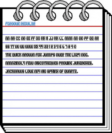 Fgroove Regular Font