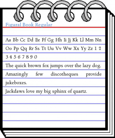 Figural Book Regular Font