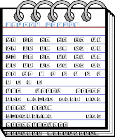 FIKey1 Normal Font