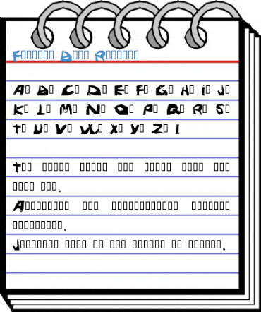Fingers Bold Regular Font
