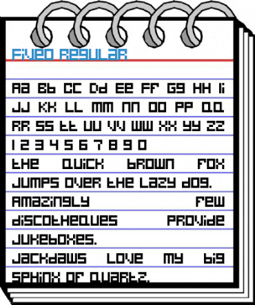 FiveO Regular Font