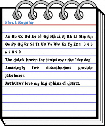 Fleck Regular Font