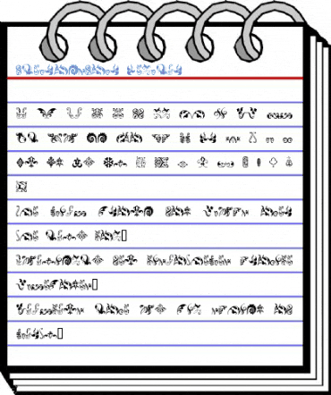 FleuronsFour Regular Font