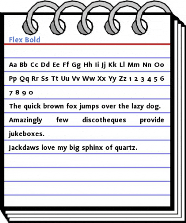 Flex Bold Font