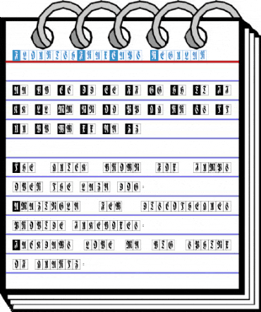 FlourishFraxCaps Regular Font