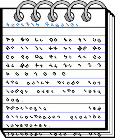 Font315 Regular Font