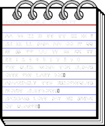 FontaSaurus Novelty Font