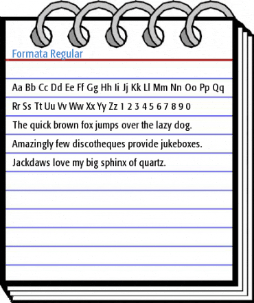 Formata Regular Font