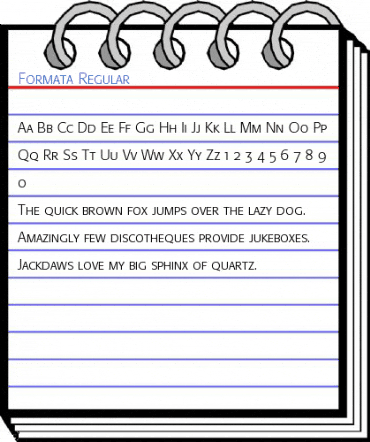 Formata Regular Font
