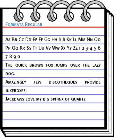 Formata Regular Font