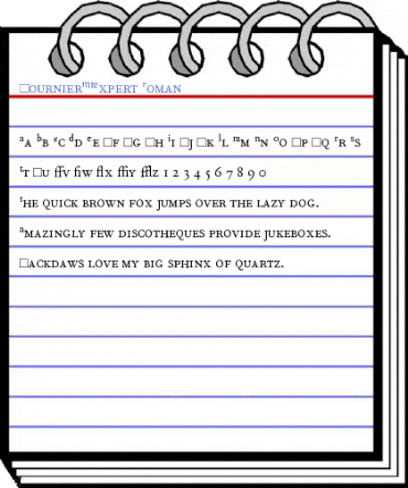 FournierMTExpert Roman Font