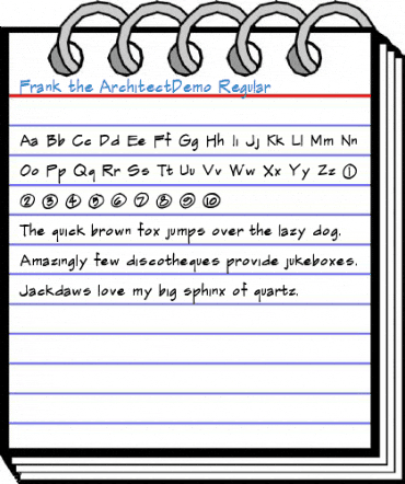 Frank the ArchitectDemo Regular Font