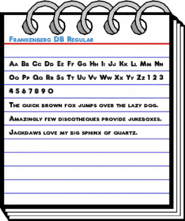 Frankenberg DB Regular Font