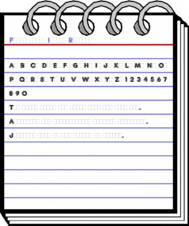 Frankfurter Inline Regular Font