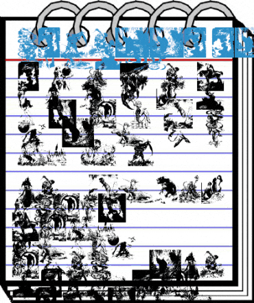 FrazettaBats1 Regular Font