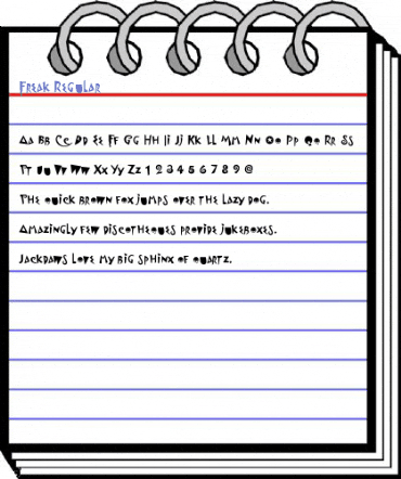 Freak Regular Font