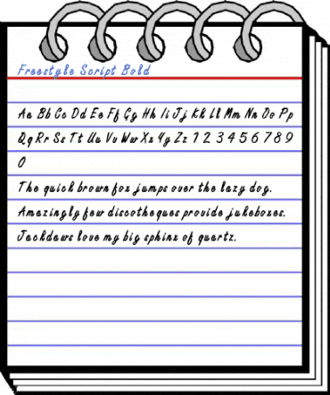 Freestyle Script Bold Font