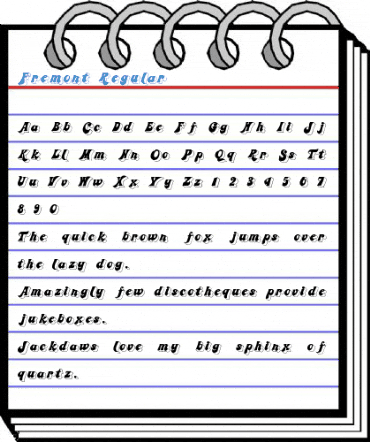 Fremont Regular Font