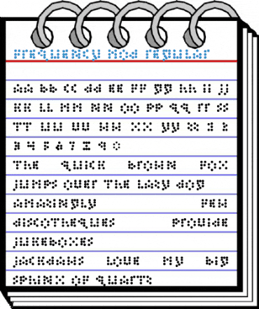Frequency Mod Font