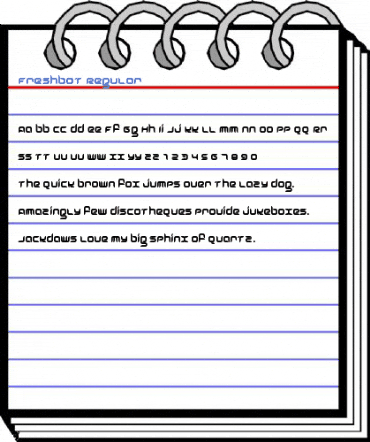 Freshbot Regular Font